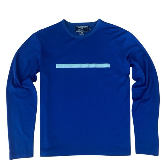 Polo Sport Ralph Lauren Men T Shirt Size M Thermal Active Sport Wear Long Sleeve